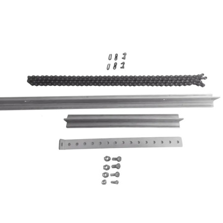 Extension - Riel tipo T - 1mts