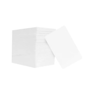 Paquete de 100 tarjetas PVC