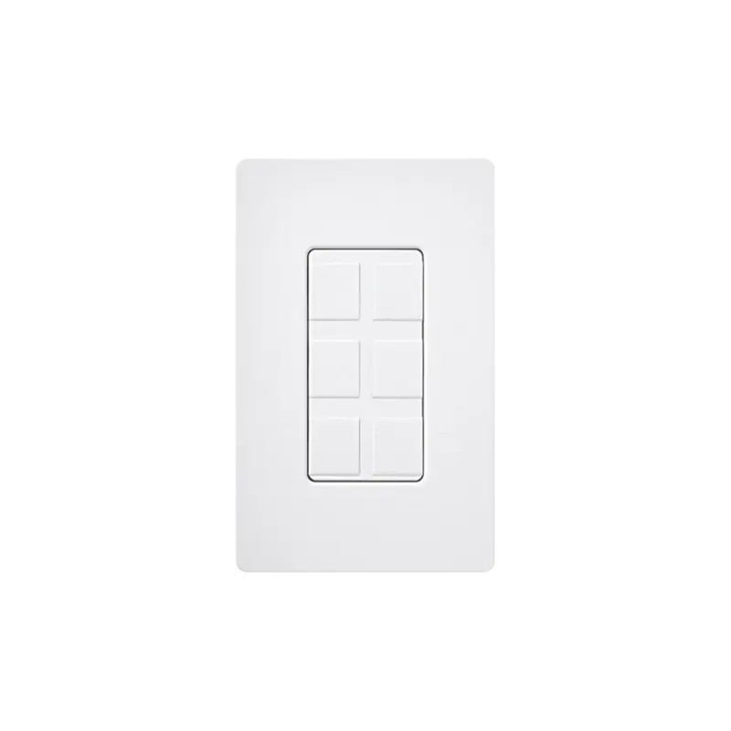 Caja de pared para contactos varios, 6 mini espaci Caja de pared para contactos varios, 6 mini espaci