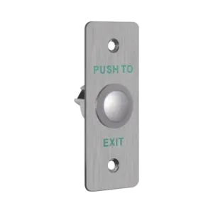 Botón de Salida MetálicoForma RectangularNormalmen
