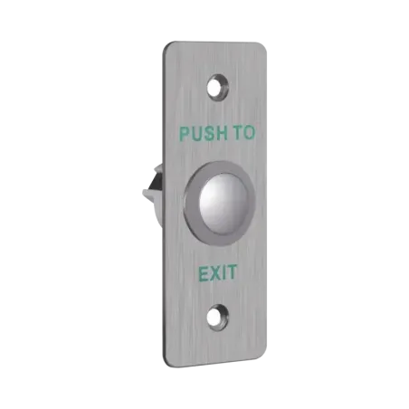Botón de Salida MetálicoForma RectangularNormalmen
