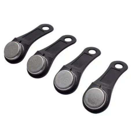 Ficha de contacto color negro para guardia u
