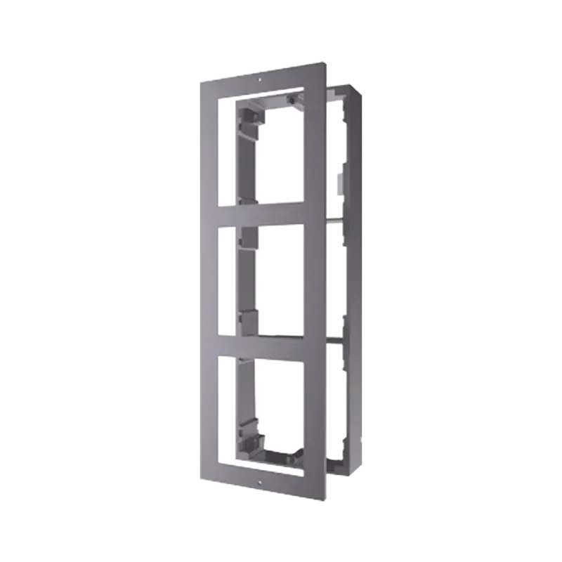 Base de 3 Espacios para Videoportero IP HikvisionI Base de 3 Espacios para Videoportero IP HikvisionI