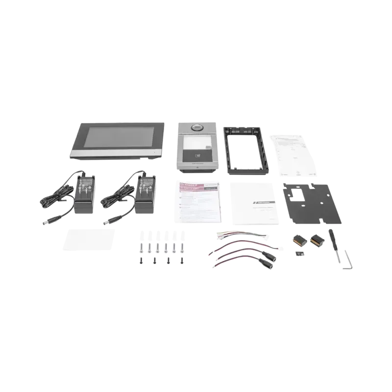Kit de Videoportero IP PoE Estandar con llamada a Kit de Videoportero IP PoE Estandar con llamada a