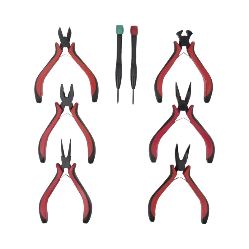 Juego de Herramientas con 6 Pinzas Eléctricas de 4 Juego de Herramientas con 6 Pinzas Eléctricas de 4