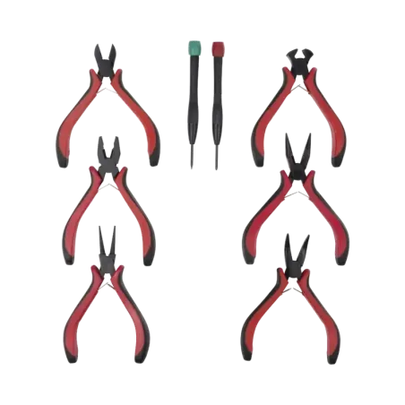 Juego de Herramientas con 6 Pinzas Eléctricas de 4