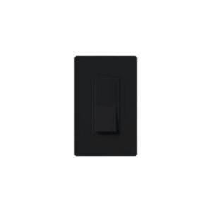 Switch un solo polo 15 Amp negro nigth