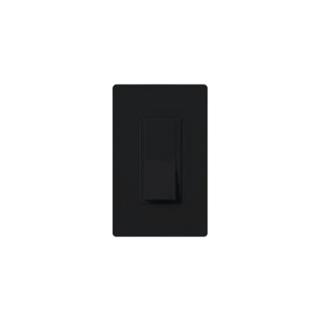 Switch un solo polo 15 Amp negro nigth