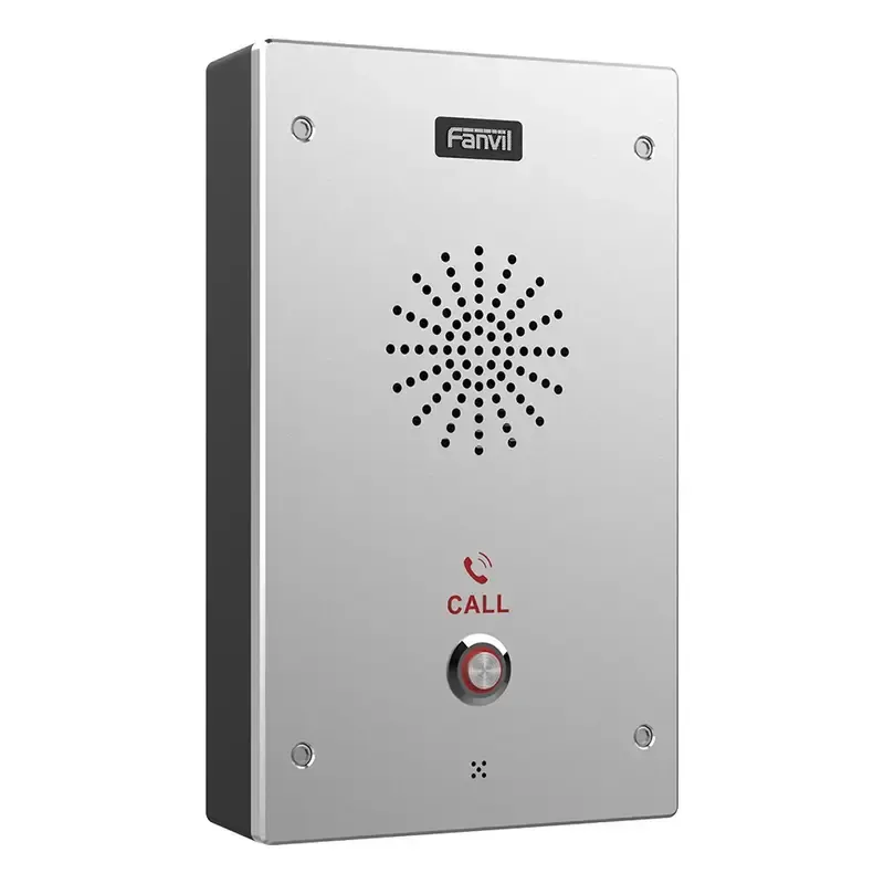 Intercomunicador IP, 2 líneas SIP, 2 relevadores c Intercomunicador IP, 2 líneas SIP, 2 relevadores c