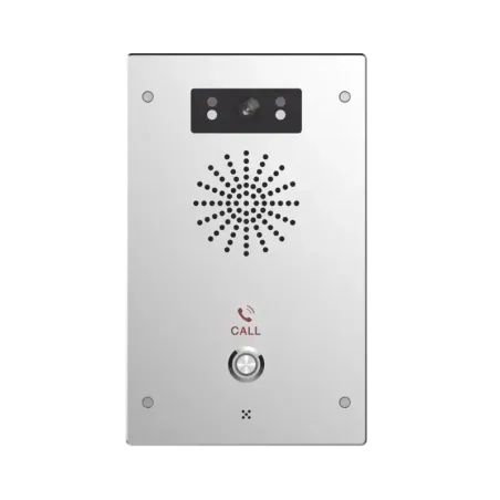 Video Intercomunicador IP, 2 líneas SIP, 2 relevad