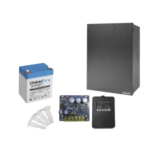 Kit con fuente PLB3 con salida de 12 Vcc a 4 Amper