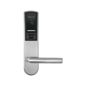 Cerradura DERECHA para hoteles con lectura de tarj