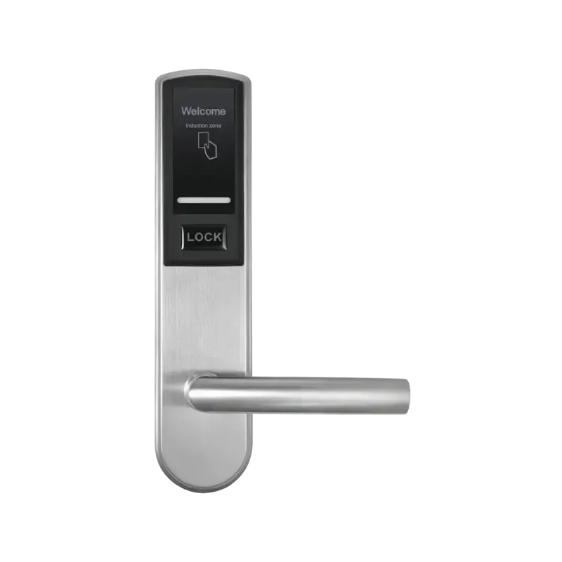 Cerradura DERECHA para hoteles con lectura de tarj Cerradura DERECHA para hoteles con lectura de tarj