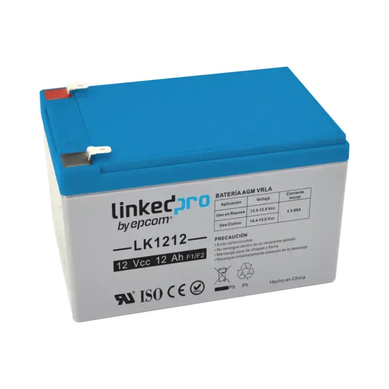 Batería 12 V12 AhULTecnología AGMVida útil promedi Batería 12 V12 AhULTecnología AGMVida útil promedi