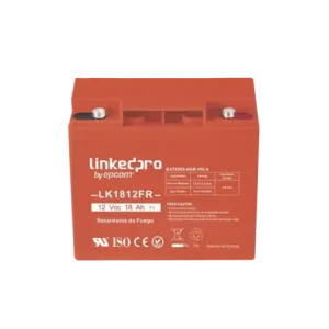 Batería 12 V18 AhULTecnología AGMVida útil promedi