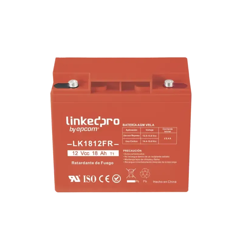 Batería 12 V18 AhULTecnología AGMVida útil promedi Batería 12 V18 AhULTecnología AGMVida útil promedi