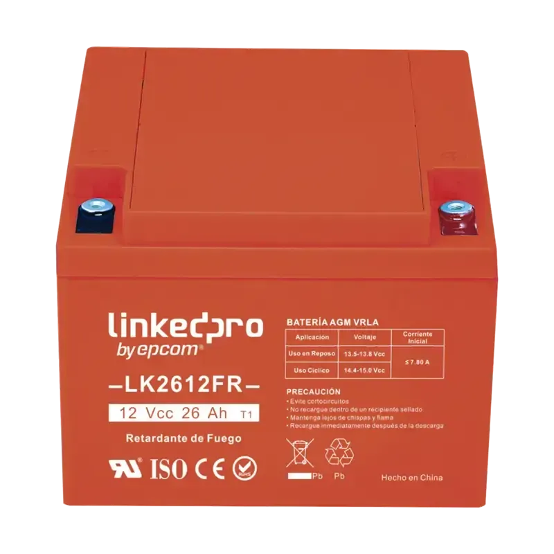Batería 12 V26 AhULTecnología AGM-VRLAVida útil pr Batería 12 V26 AhULTecnología AGM-VRLAVida útil pr