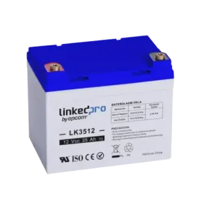 Batería 12 V35 AhULTecnología AGMVida útil promedi