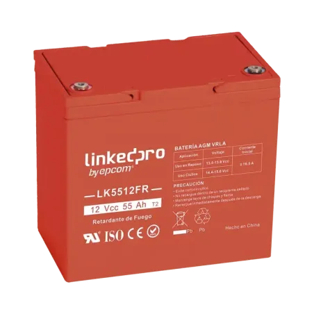 Batería 12 V55 AhULTecnología AGM-VRLAVida útil pr