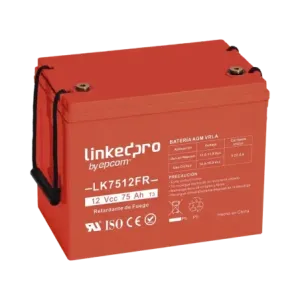 Batería 12 V75 AhULTecnología AGM-VRLAVida útil pr