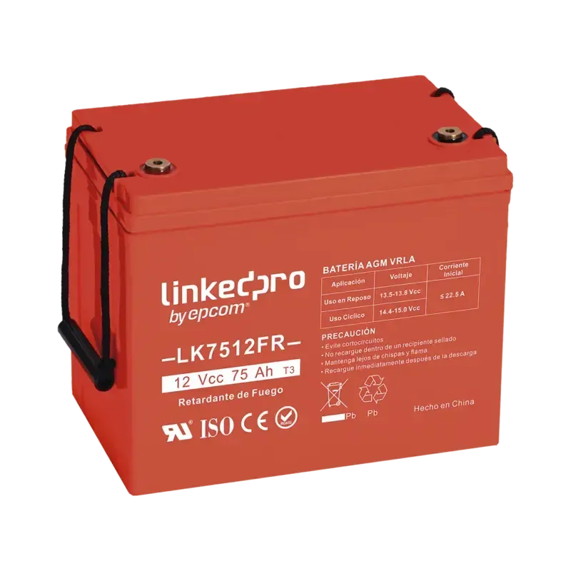Batería 12 V75 AhULTecnología AGM-VRLAVida útil pr Batería 12 V75 AhULTecnología AGM-VRLAVida útil pr