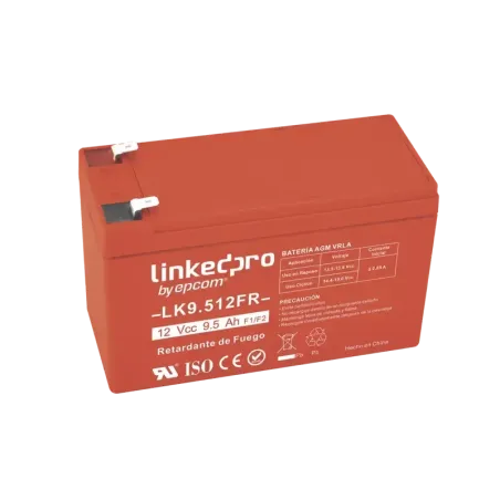 Batería 12 V9.5 AhULTecnología AGM-VRLAVida útil p