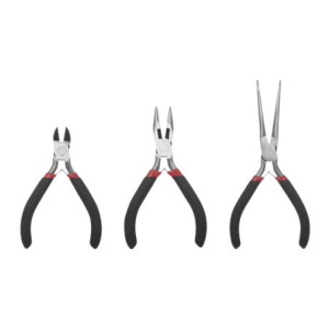 Juego de 3 Mini Pinzas de Corte de 5in Incluy