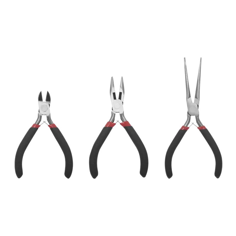 Juego de 3 Mini Pinzas de Corte de 5in Incluy