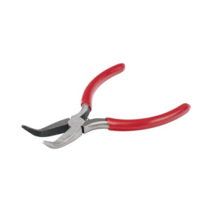 Pinza punta Curveada de 5in con Mango Forrado