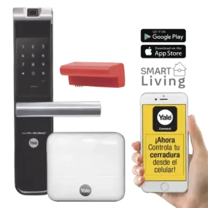Kit Cerradura con manija YMF40A y HUB, Apertura po
