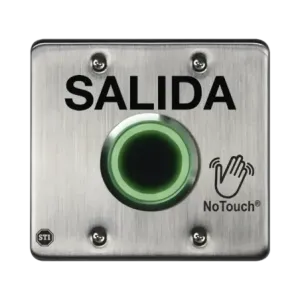 Interruptor IR NoTouch® de Acero Inoxidable, Salid