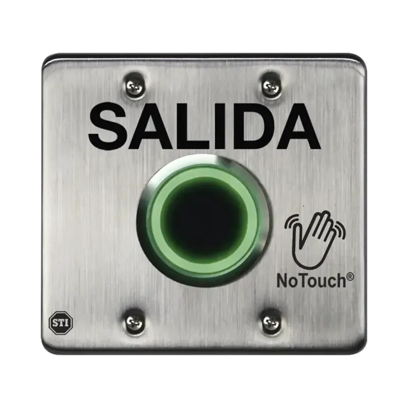 Interruptor IR NoTouch® de Acero Inoxidable, Salid Interruptor IR NoTouch® de Acero Inoxidable, Salid