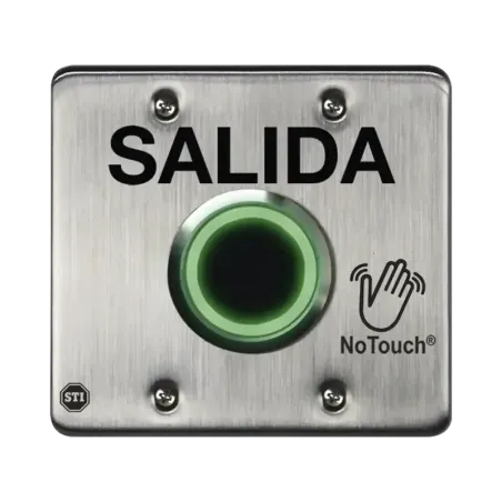 Interruptor IR NoTouch® de Acero Inoxidable, Salid