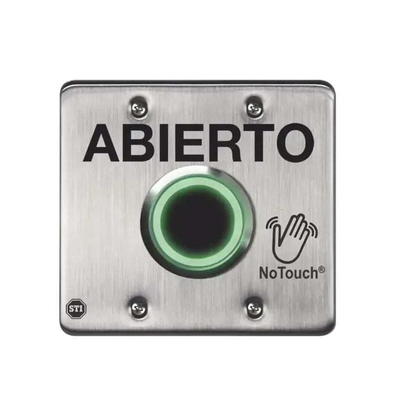 Interruptor IR NoTouch® de Acero Inoxidable, Salid Interruptor IR NoTouch® de Acero Inoxidable, Salid