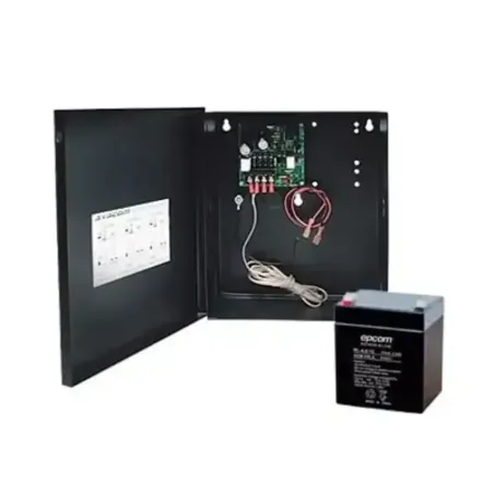 Fuente de 12 Vcc/1A para Control de Acceso con Bat
