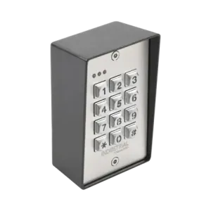 Teclado exterior/interior antivandálico, 3 relevad