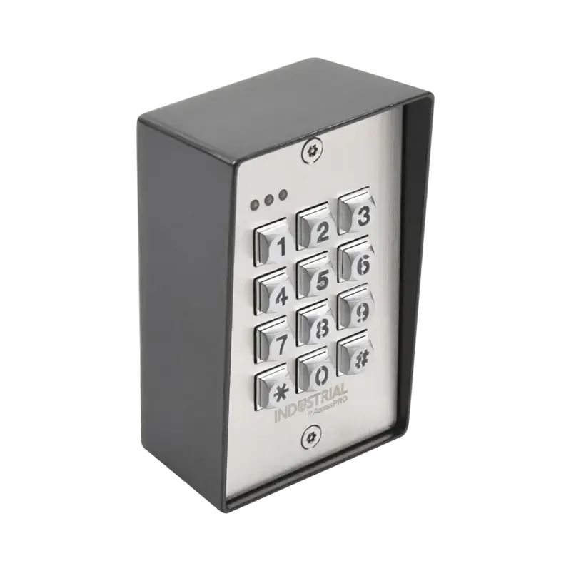 Teclado exterior/interior antivandálico, 3 relevad Teclado exterior/interior antivandálico, 3 relevad