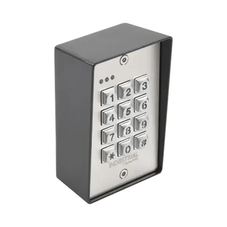 Teclado exterior/interior antivandálico, 3 relevad