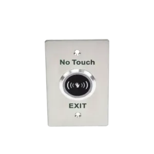 Botón de salida sin contacto con temporizador de 0