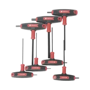 Juego de 7 Llaves Hexagonales  Allen   Milimétrica