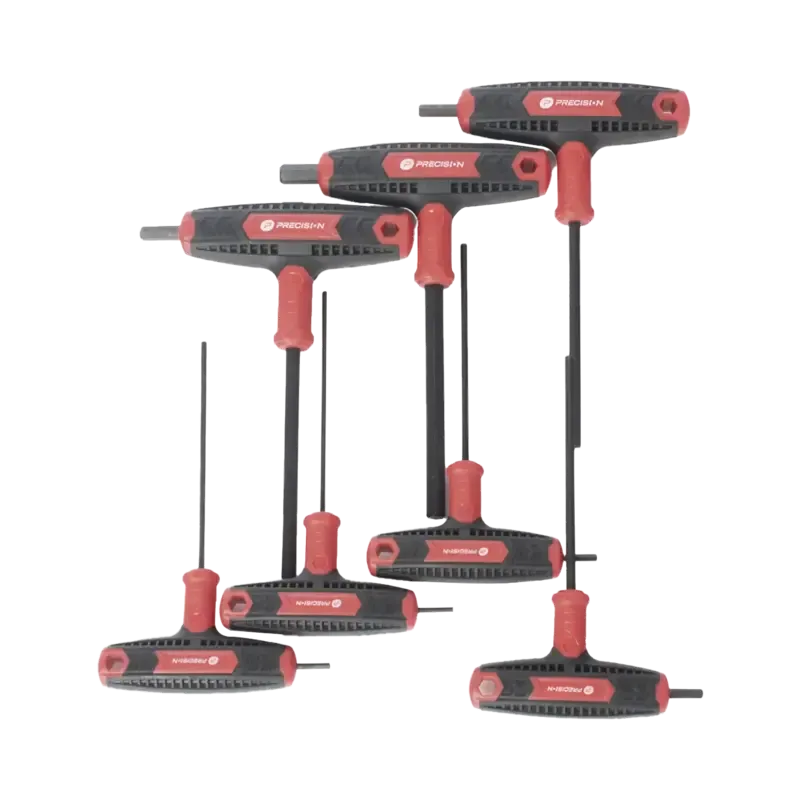 Juego de 7 Llaves Hexagonales  Allen   Milimétrica Juego de 7 Llaves Hexagonales  Allen   Milimétrica