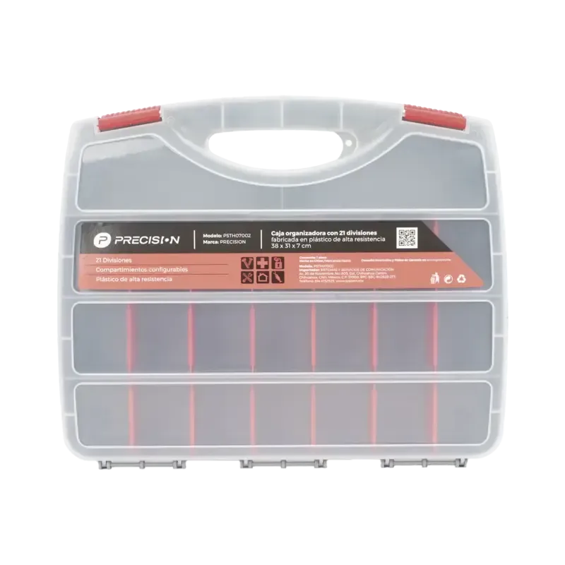 Caja Organizadora con 21 Divisiones Fabricada en P Caja Organizadora con 21 Divisiones Fabricada en P