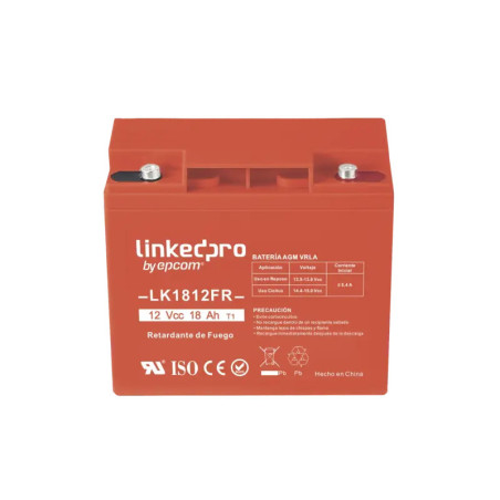 Bateria 12 V - 18 Ah - UL - Tecnologia AGM -