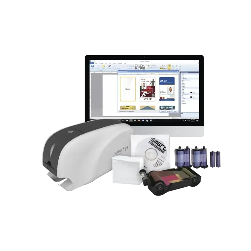 Kit Impresora tarjetas PVC /Doble Cara /incluye: 2 Kit Impresora tarjetas PVC /Doble Cara /incluye: 2