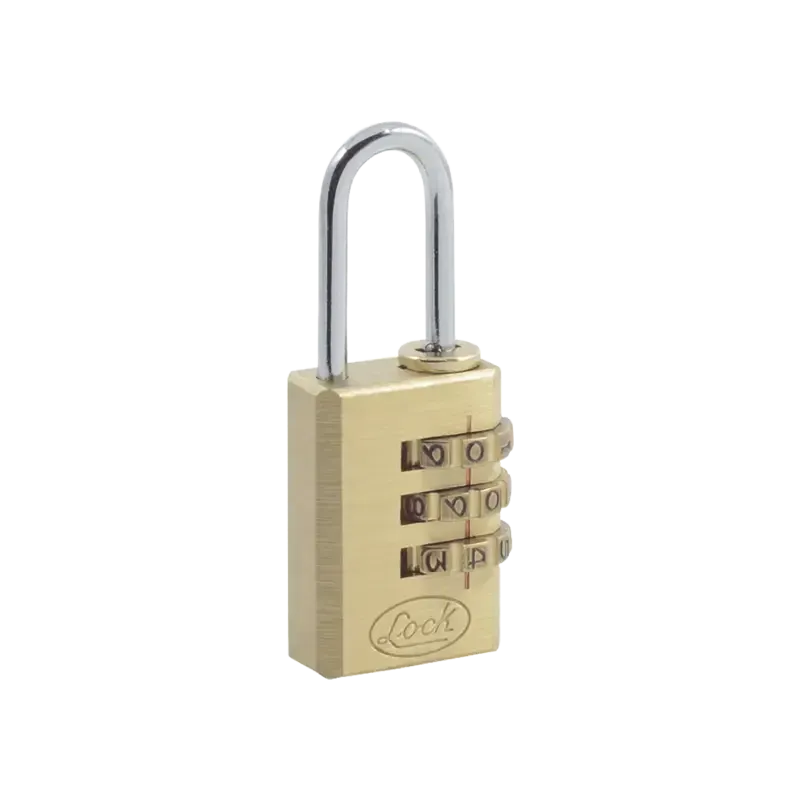 Candado de Latón de Combinación Maletero Programab Candado de Latón de Combinación Maletero Programab