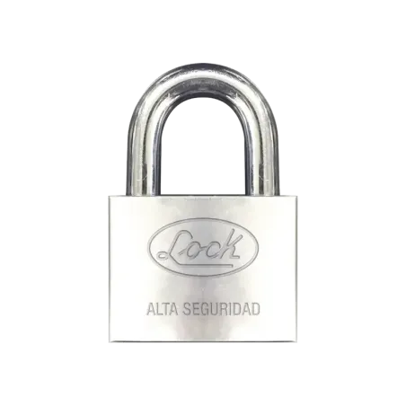 Candado de hierro alta seguridad con llave de disc