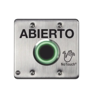 Interruptor IR NoTouch® de Acero Inoxidable