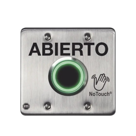Interruptor IR NoTouch® de Acero Inoxidable