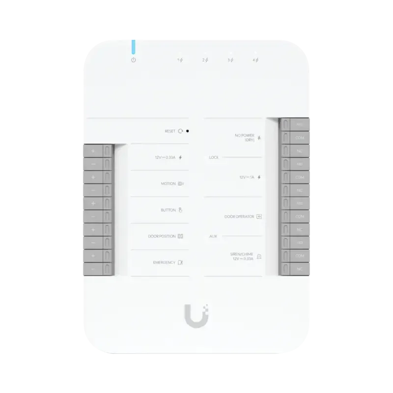 UniFi Access Hub Door, puede conectar 2 lectores y UniFi Access Hub Door, puede conectar 2 lectores y