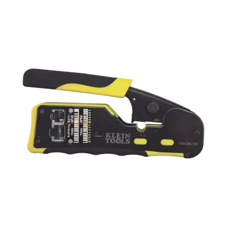 Ponchadora/Pelacables/Cortacables con Matraca para